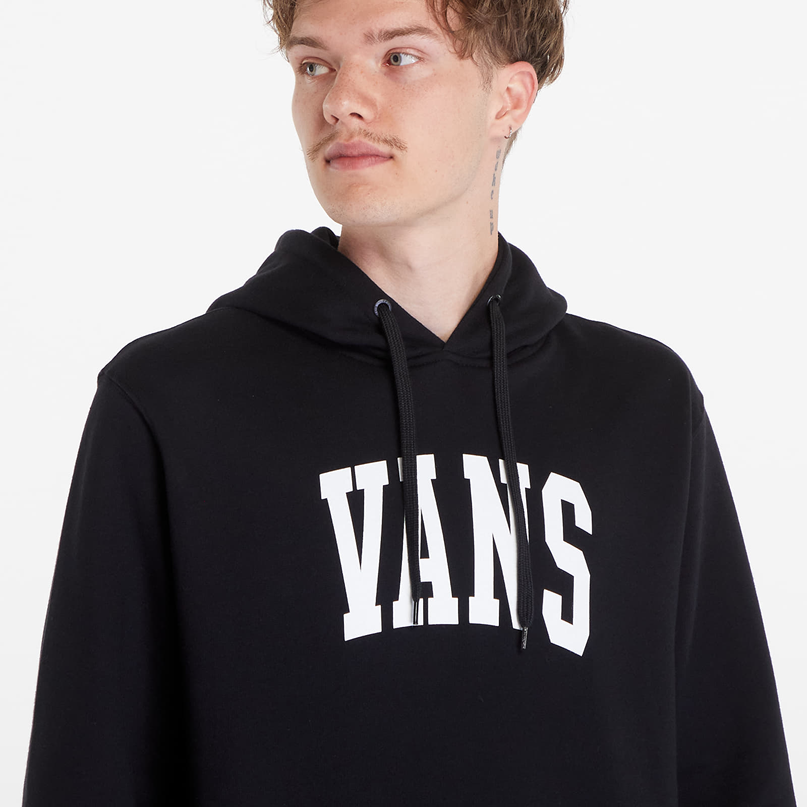 Hoodies für Männer Vans Arched Pullover Black