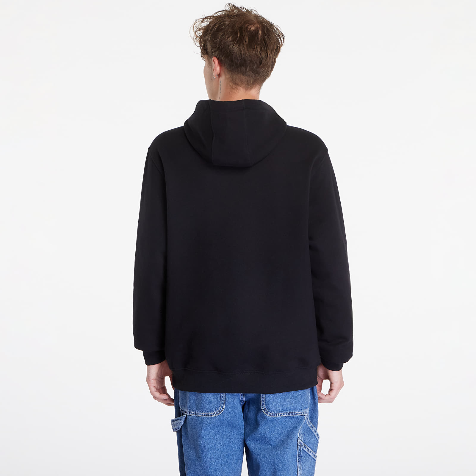 Férfi kapucnis pulcsik Vans Classic Pullover Black