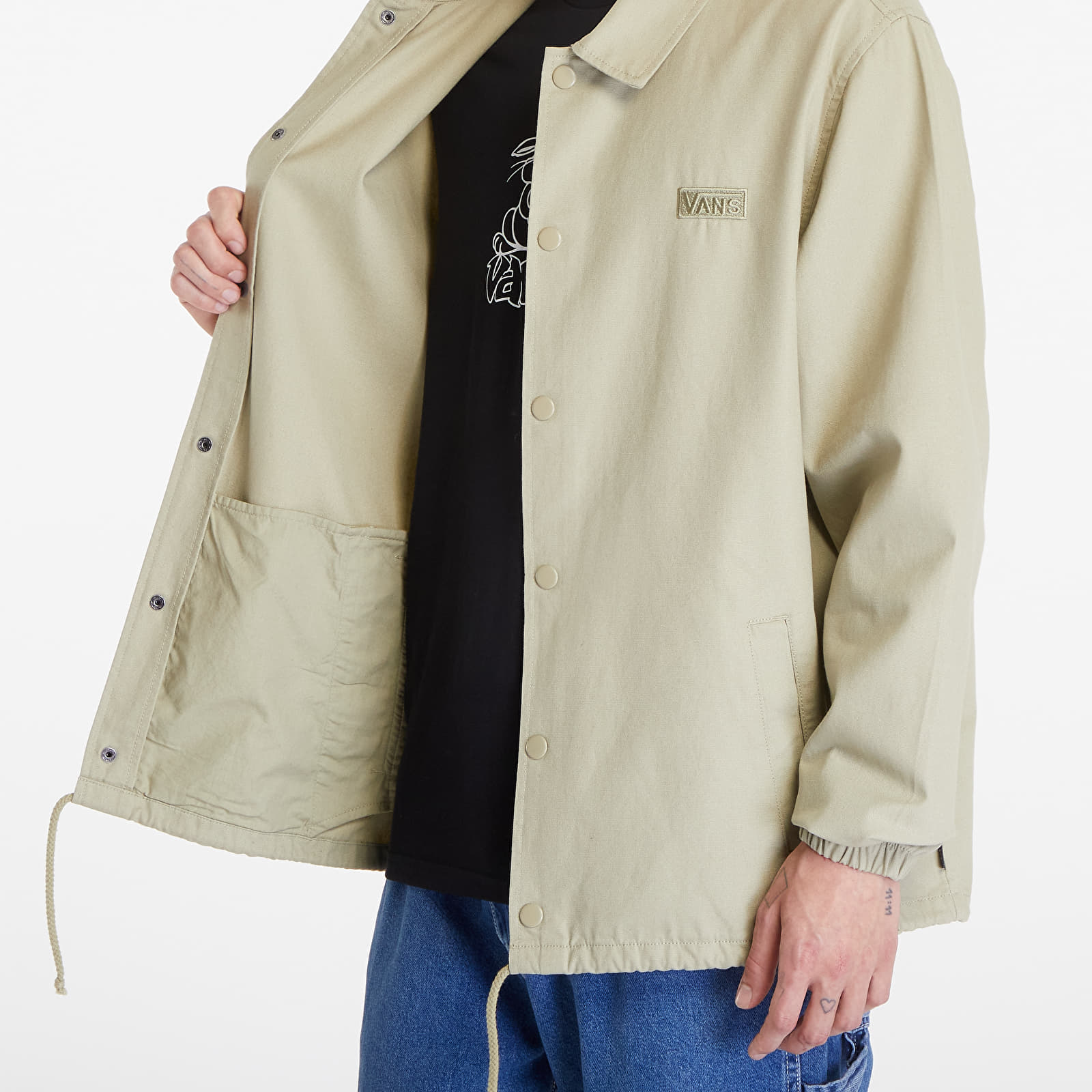 Herrenjacken Vans Torrey Canvas Coach Jacket Elm