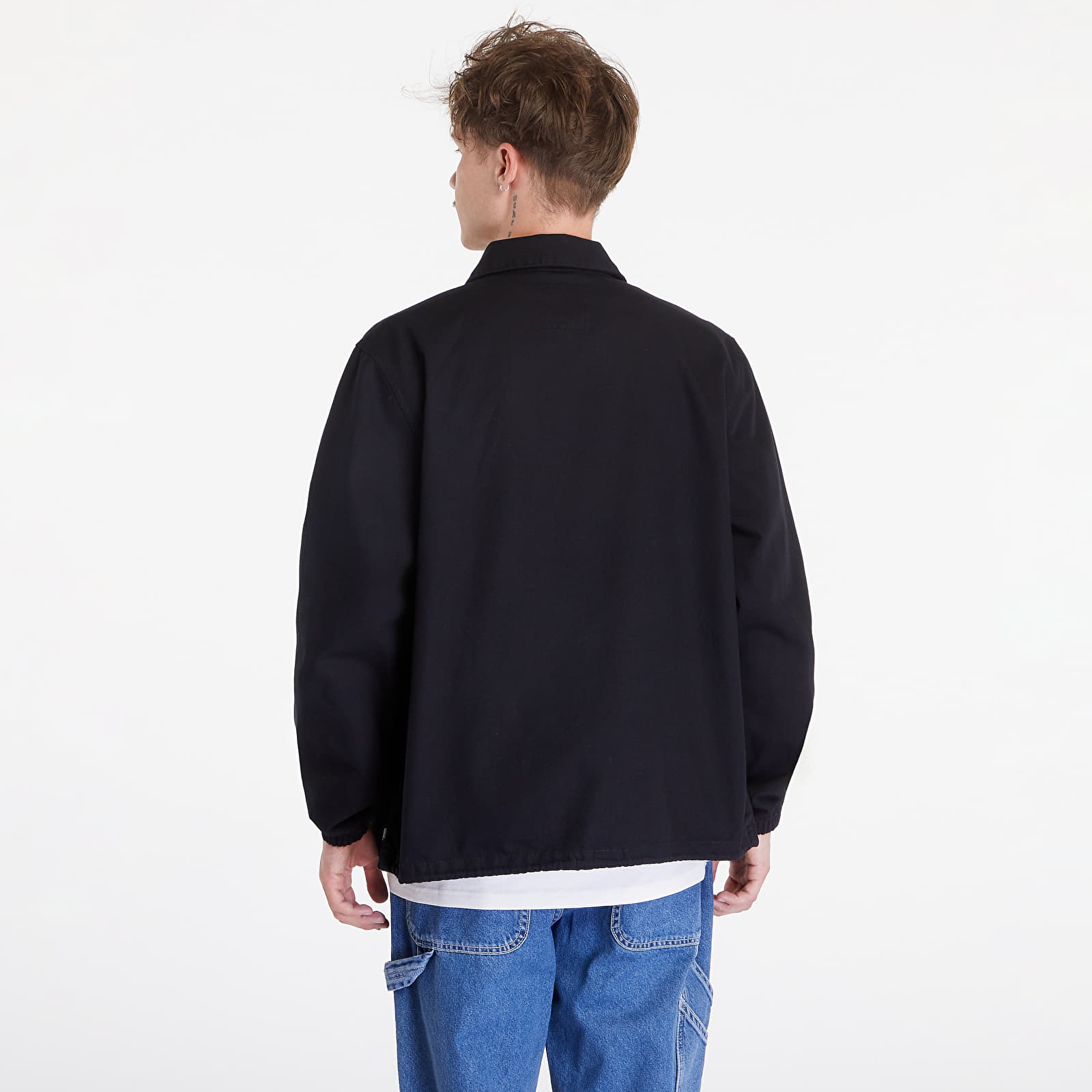 Men's jackets Vans Torrey Canvas Coach Jacket Black