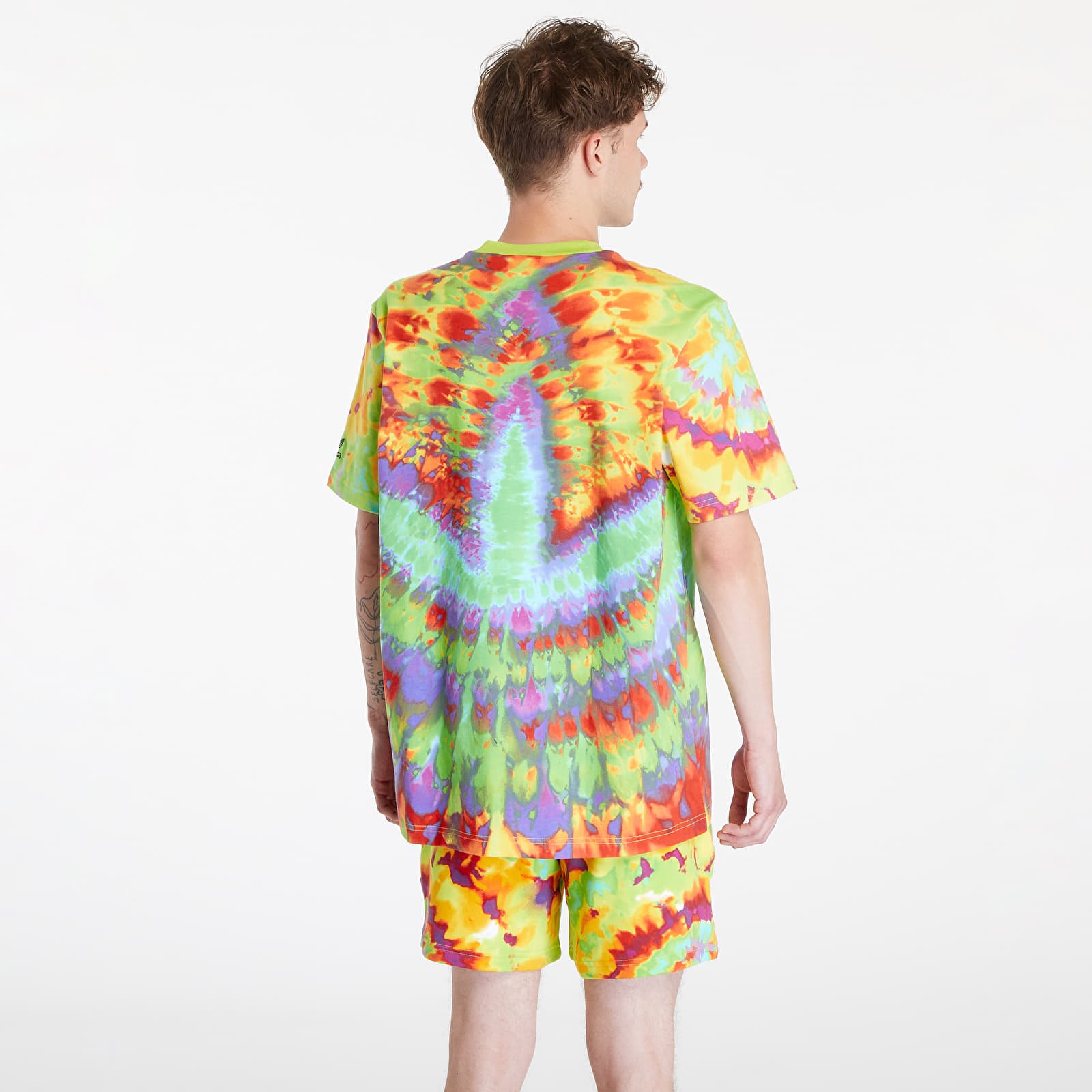 Koszulki adidas Tie-Dyed Tee Short Sleeve 2 Impact Yellow