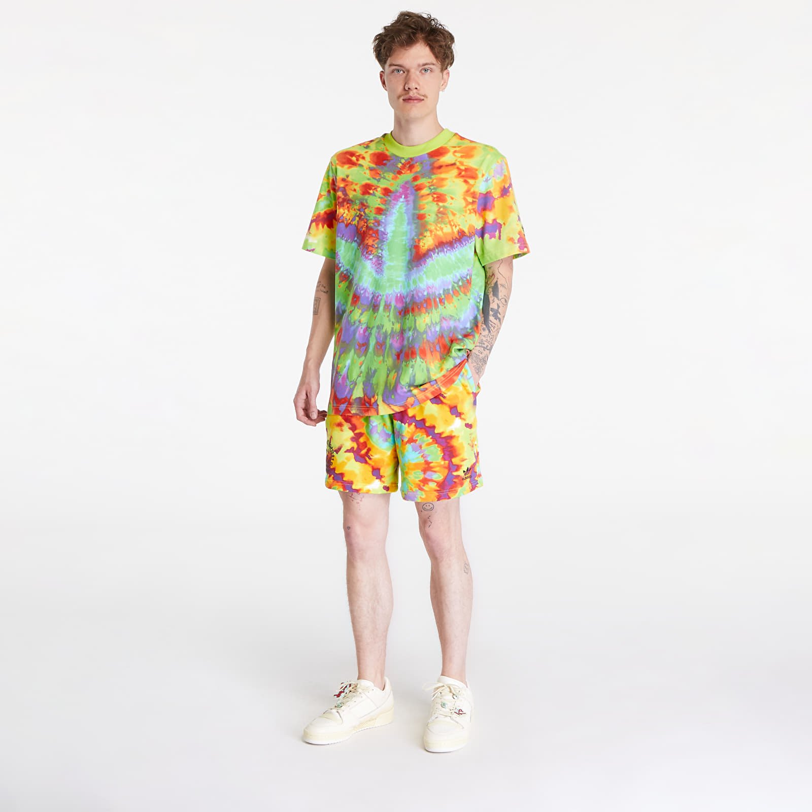Koszulki adidas Tie-Dyed Tee Short Sleeve 2 Impact Yellow