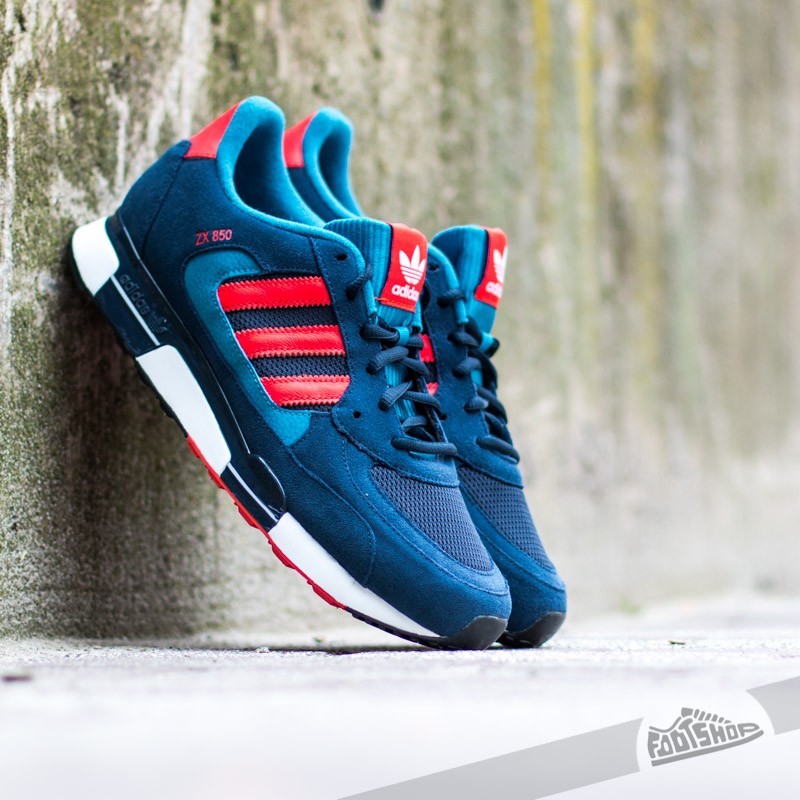 adidas ZX 850 Originals Collegiate Navy/Bright Red/St Dark | Footshop