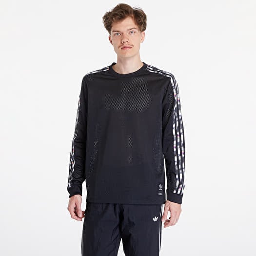 T-shirt adidas x Pabllo Vittar Pride Mesh 3-Stripes Long Sleeve Tee Black