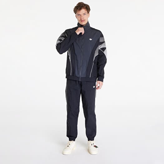 トップス adiads truck top jacket black L y2k adidas Originals Men's Graphics Y2K Track Top, Black/Orange