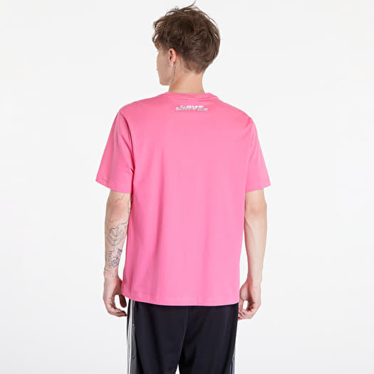 Adidas pink shirt mens shop