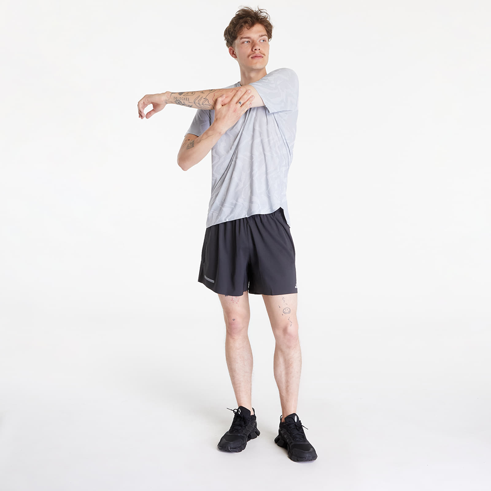T-shirts adidas Ultimate Engineered Running T-Shirt Halo Silver