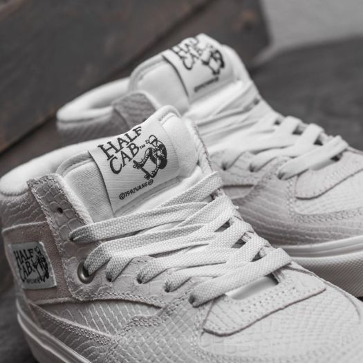 Vans blanches sales