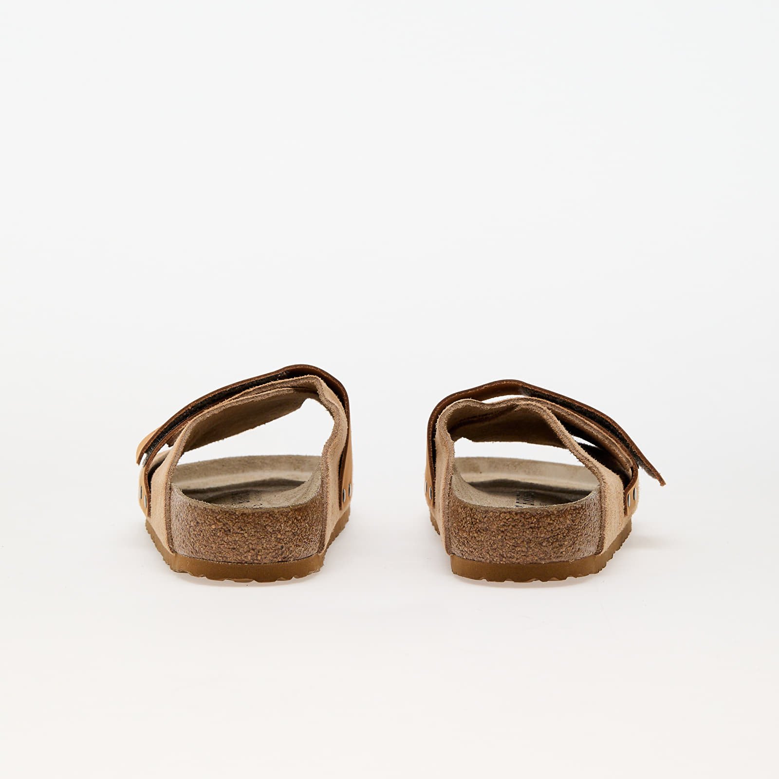 Férfi cipők Birkenstock Kyoto Velvet Leather Soft Suede & Nubuck Clay