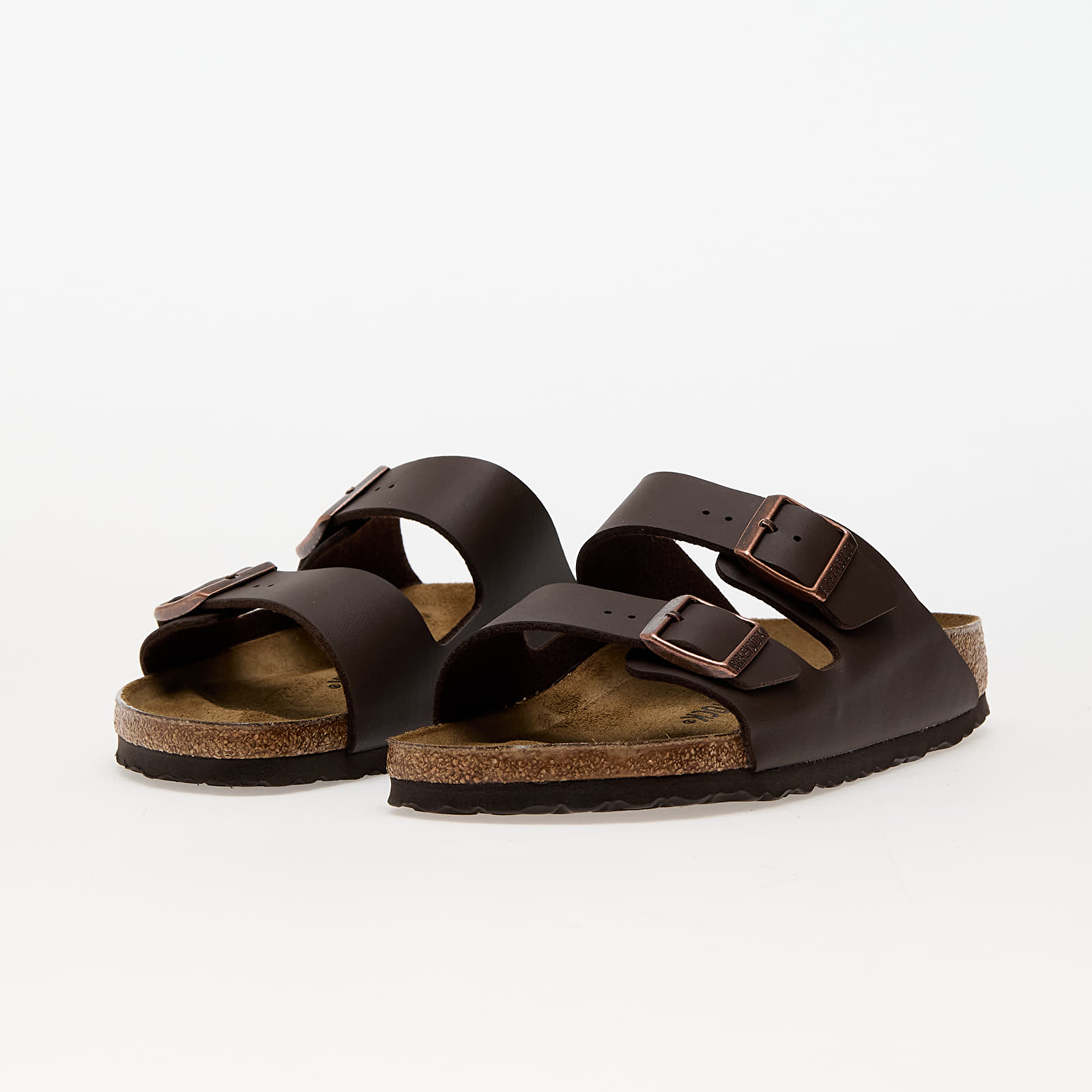 Women's shoes Birkenstock Arizona Birko-Flor Dark Brown