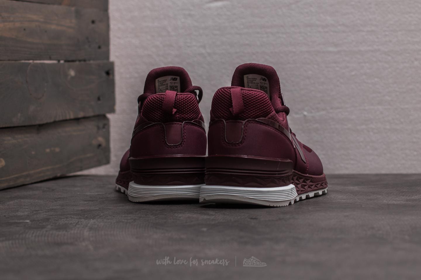 Buty męskie New Balance 574 Maroon