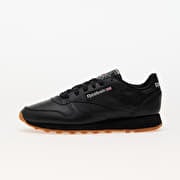 Reebok Classic Leather Junior Black/ Black/ Gum