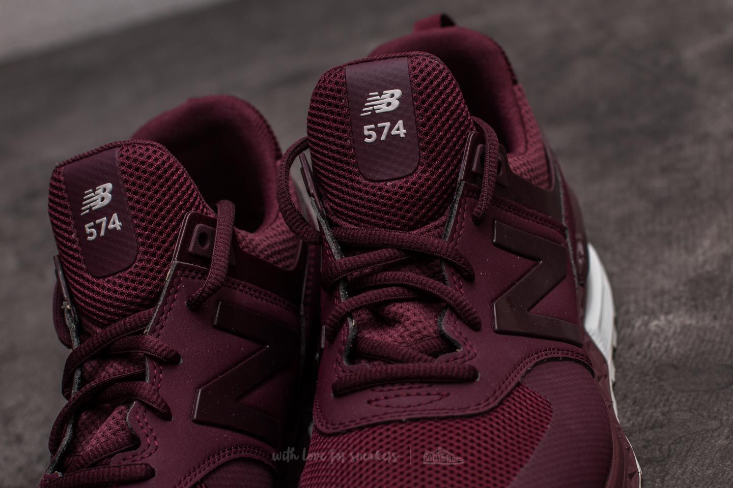 Buty męskie New Balance 574 Maroon