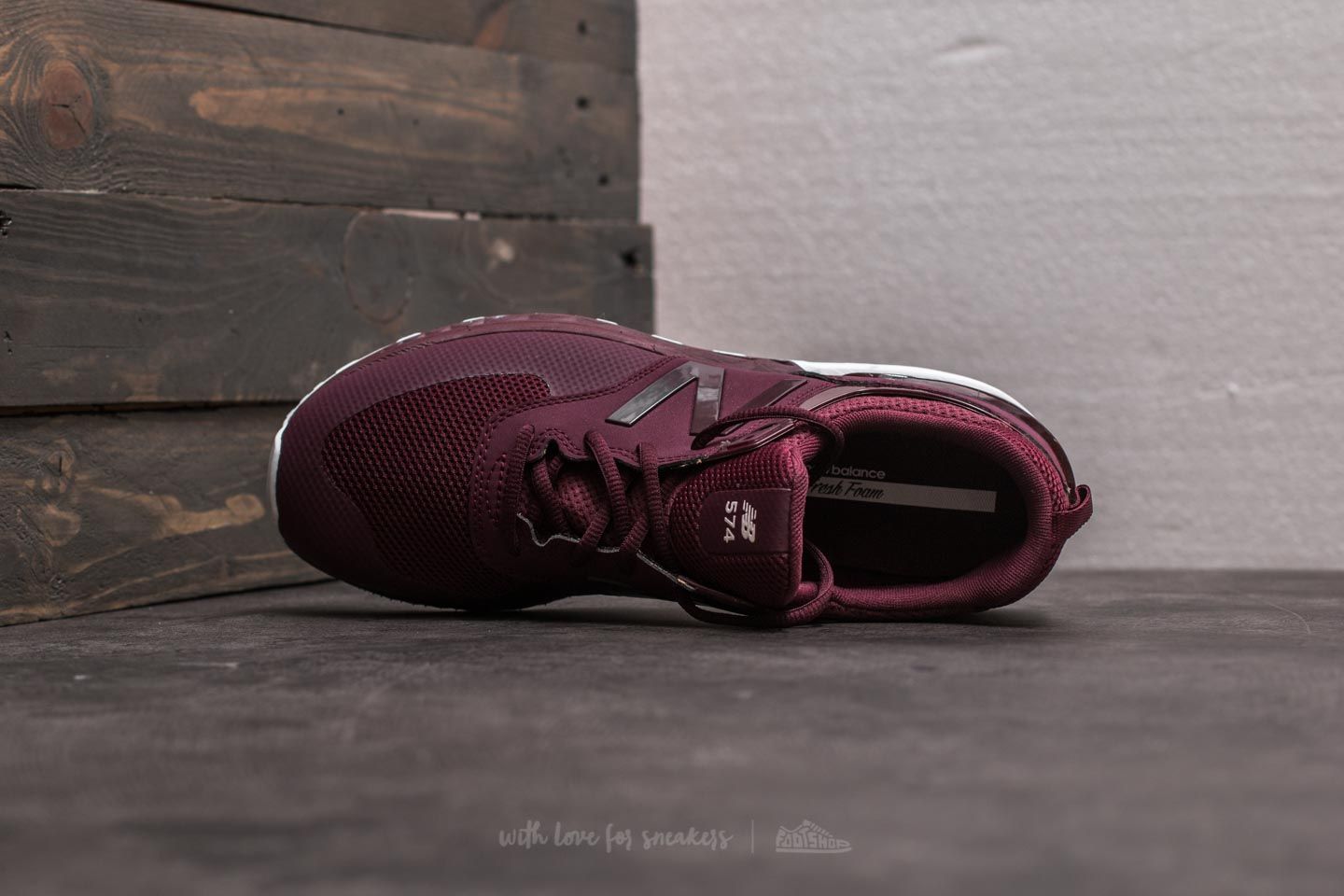 Buty męskie New Balance 574 Maroon