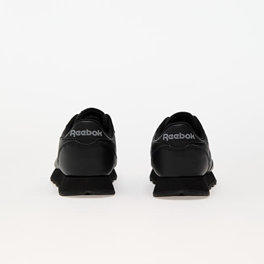 Kids sneakers and shoes Reebok Classic Leather Junior Black Black Black Footshop