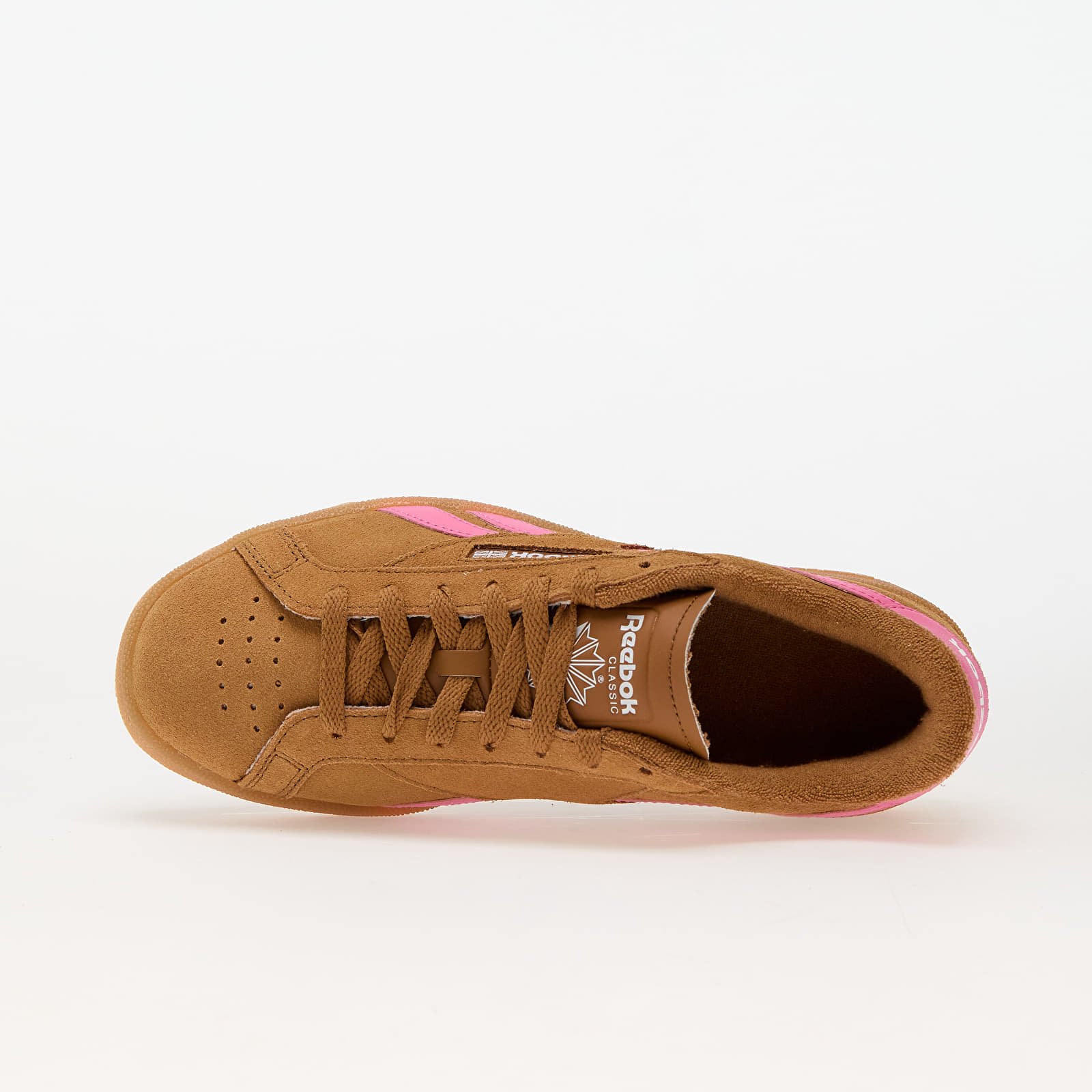 Männer Reebok Club C Grounds Uk Wild Brown/ Gum 7/ True Pink