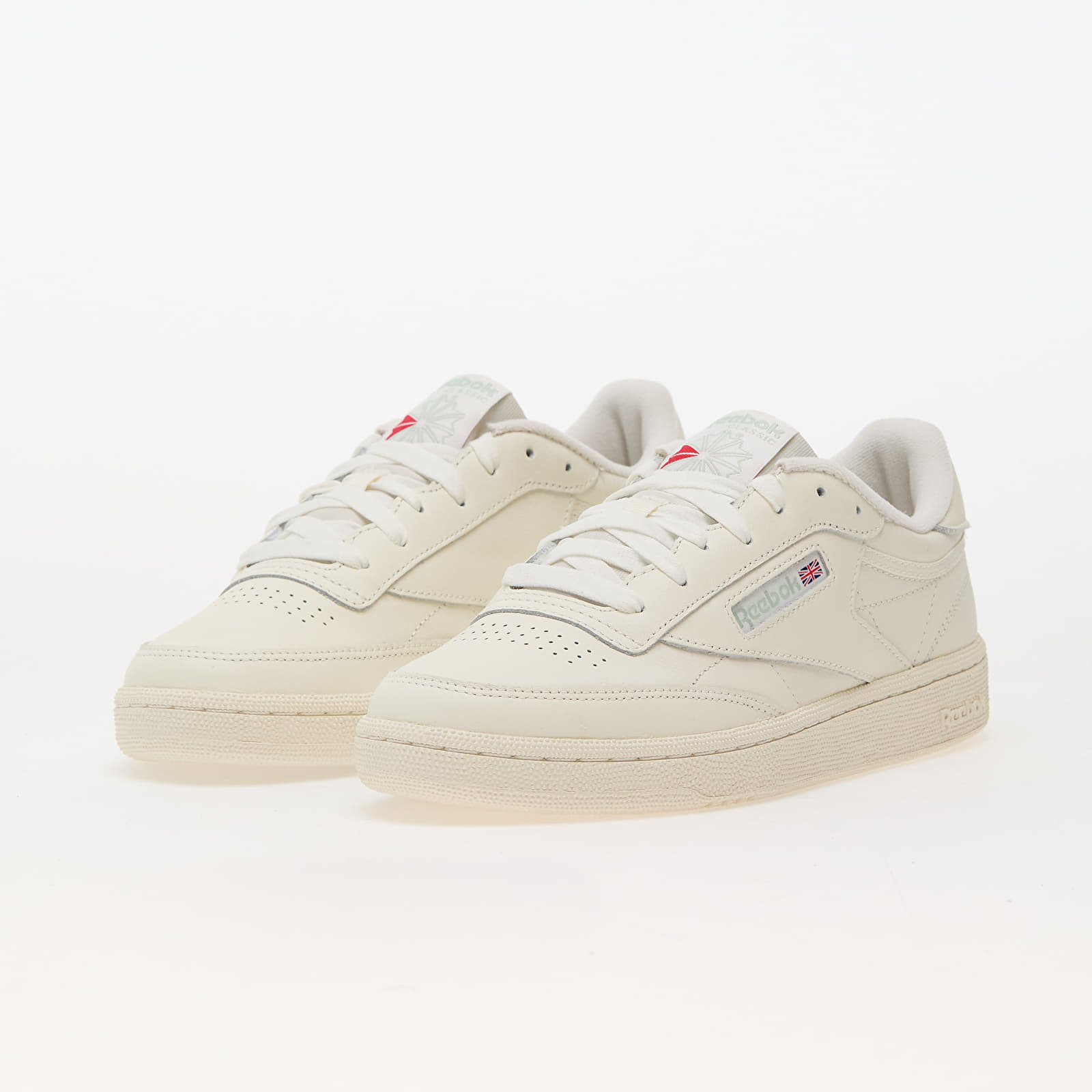Női cipők Reebok Club C 85 Chalk/ Chalk/ Light Sage