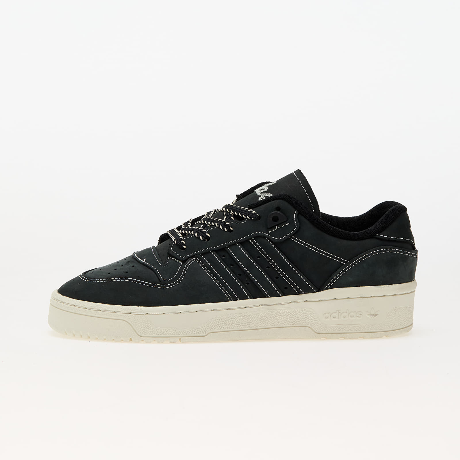Levně Tenisky adidas Rivalry Low W Core Black/ Ivory/ Sand Strata