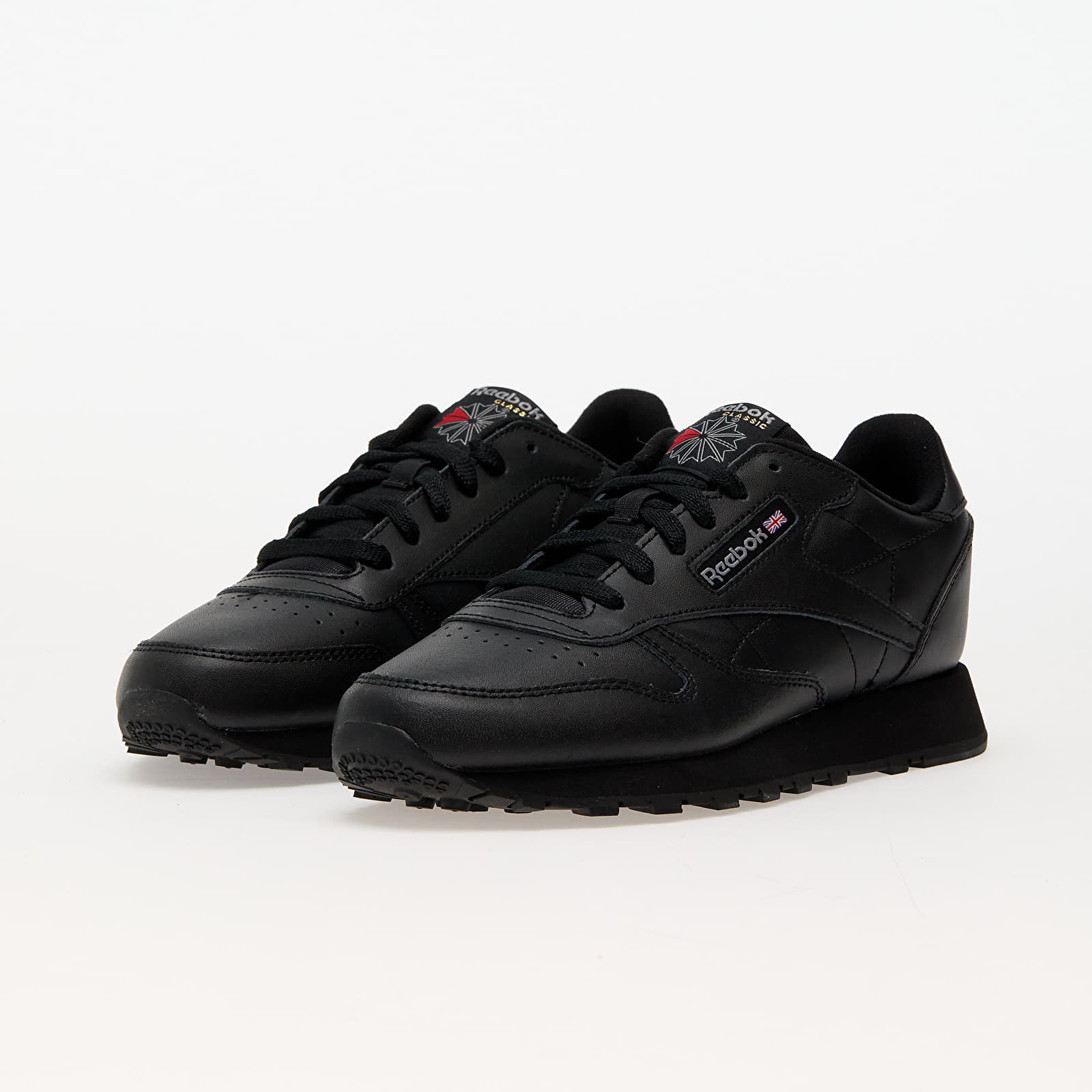 Gyerek sneakerek and cipők Reebok Classic Leather Black/ Black/ Black
