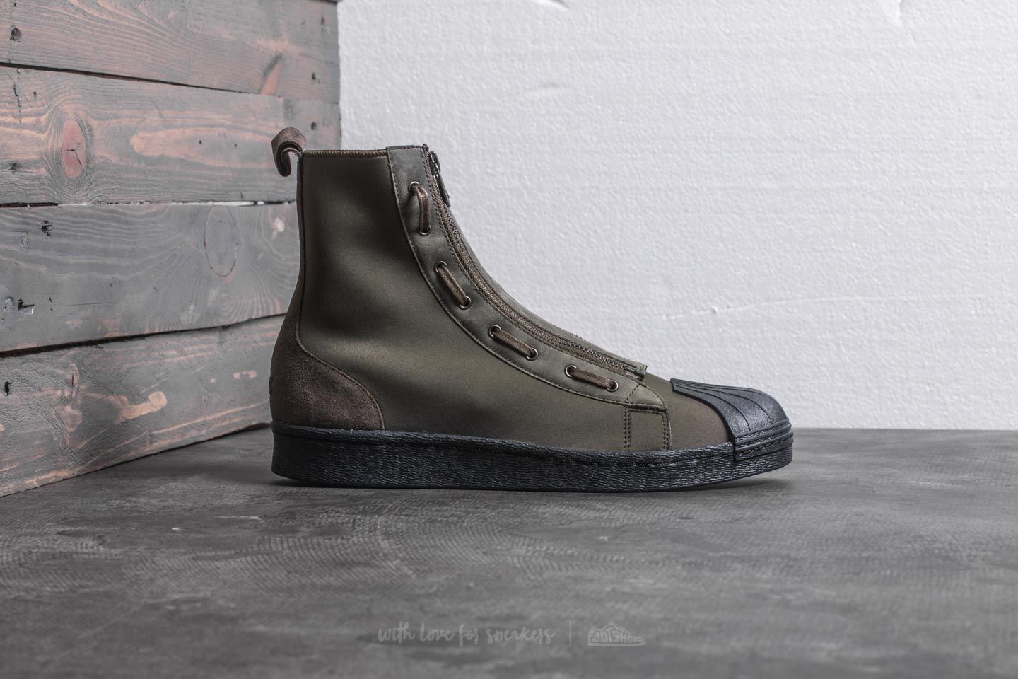 Pánské tenisky a boty Y-3 Pro Zip Olive/ Black/ Black
