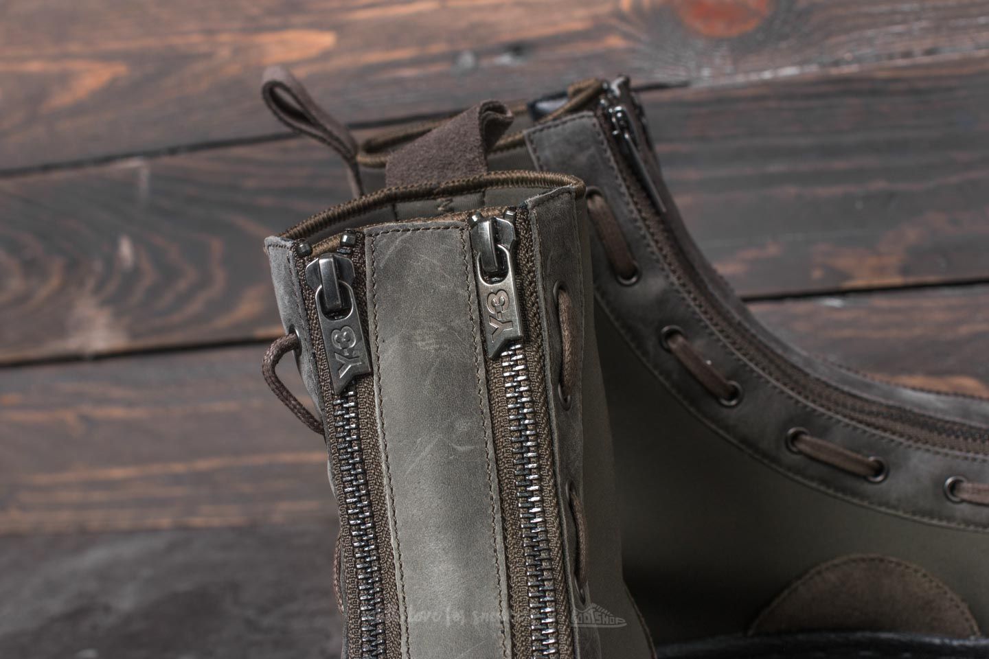 Pánské tenisky a boty Y-3 Pro Zip Olive/ Black/ Black