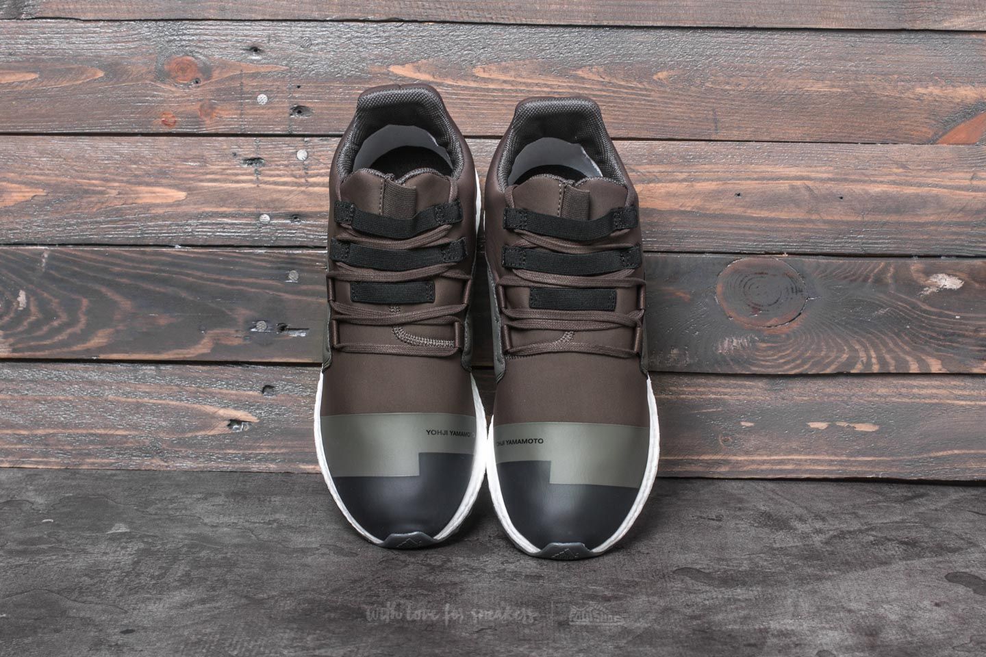 Herren Sneaker und Schuhe Y-3 Kozoko Low Olive/ Core Black/ Core Black