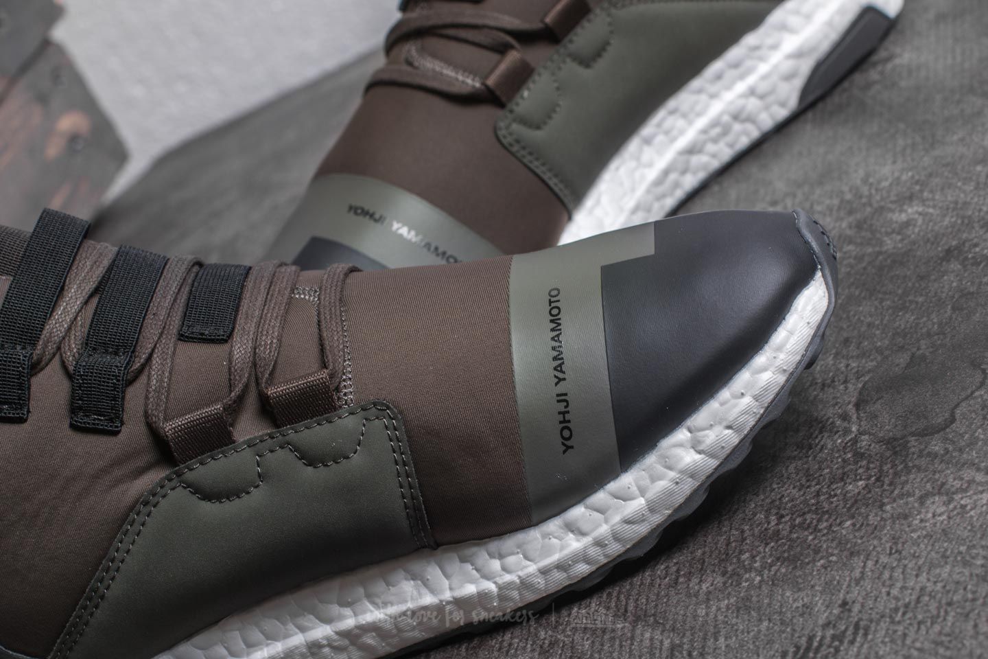 Herren Sneaker und Schuhe Y-3 Kozoko Low Olive/ Core Black/ Core Black