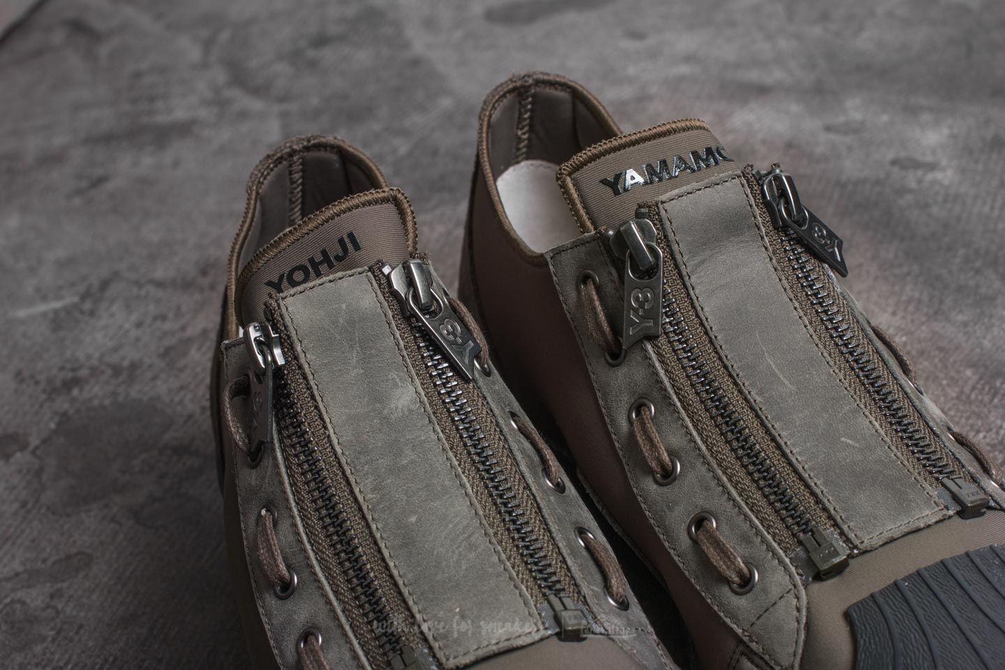 Zapatillas Hombre Y-3 Super Zip Olive/ Core Black/ Core Black