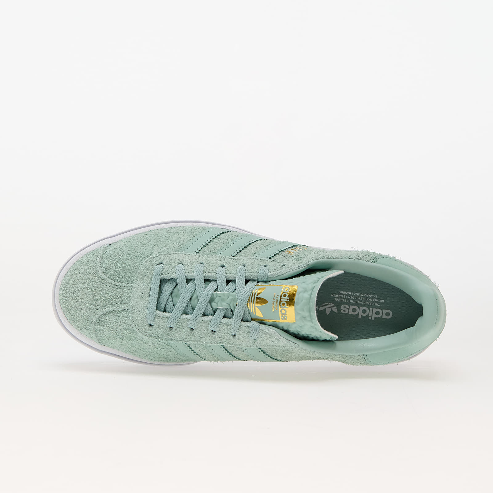 Zapatillas mujer adidas Gazelle Bold W Hazy Green/ Hazy Green/ Ftw White
