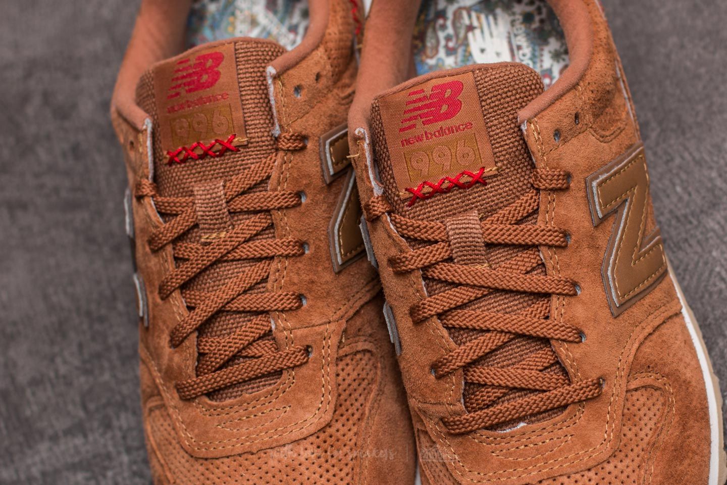 New balance wr996 femme marron deals