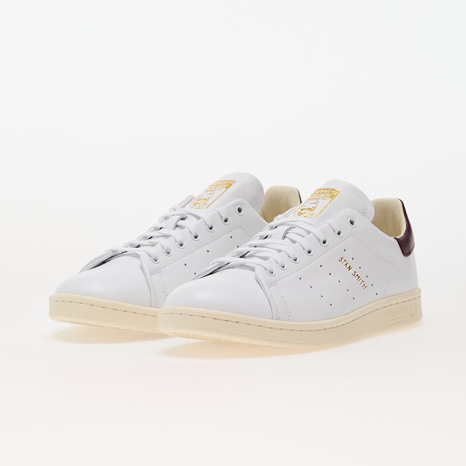 Men s shoes adidas Stan Smith Lux Ftw White Maroon Crew White Footshop