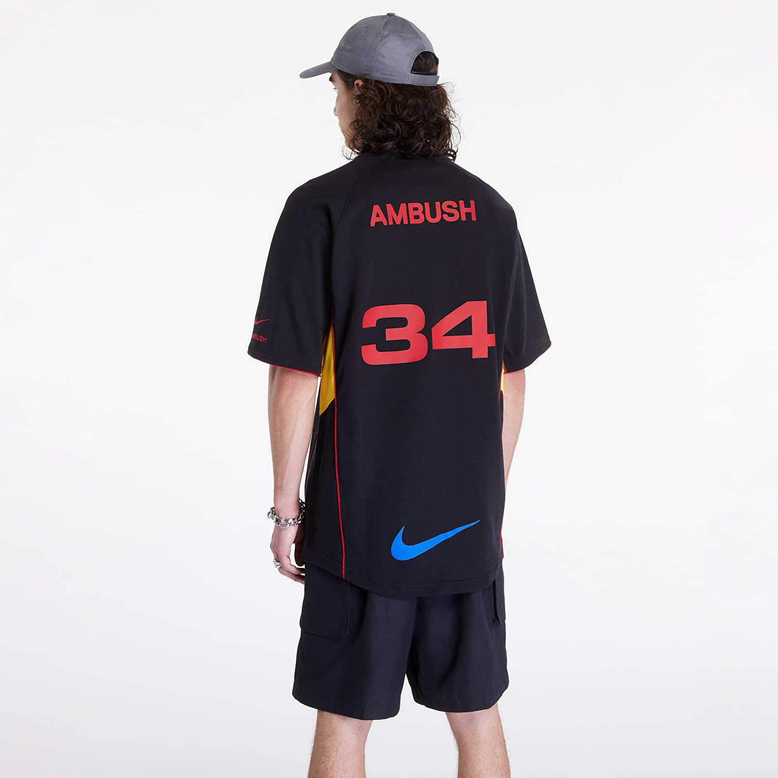 超格安一点 Nike T-shirts x Vivid Black/ UNISEX Top Jersey AMBUSH® トップス