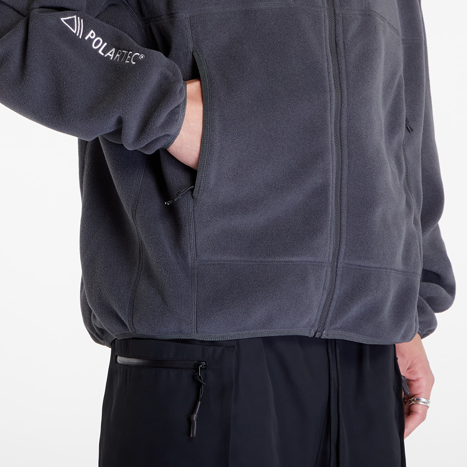 Mikiny Nike ACG "Wolf Tree" Polartec® Men's Full-Zip Top Anthracite/ Summit White