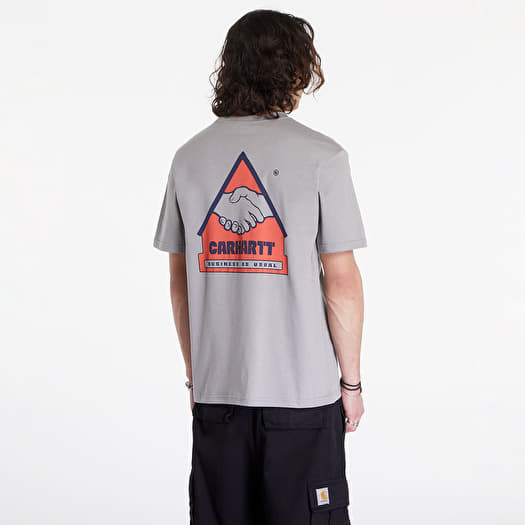 [CARHARTTWIP] S/S TRADE T-SHIRT ★大人気★ Men's T-shirts Carhartt WIP S/S Trade T-Shirt UNISEX Misty