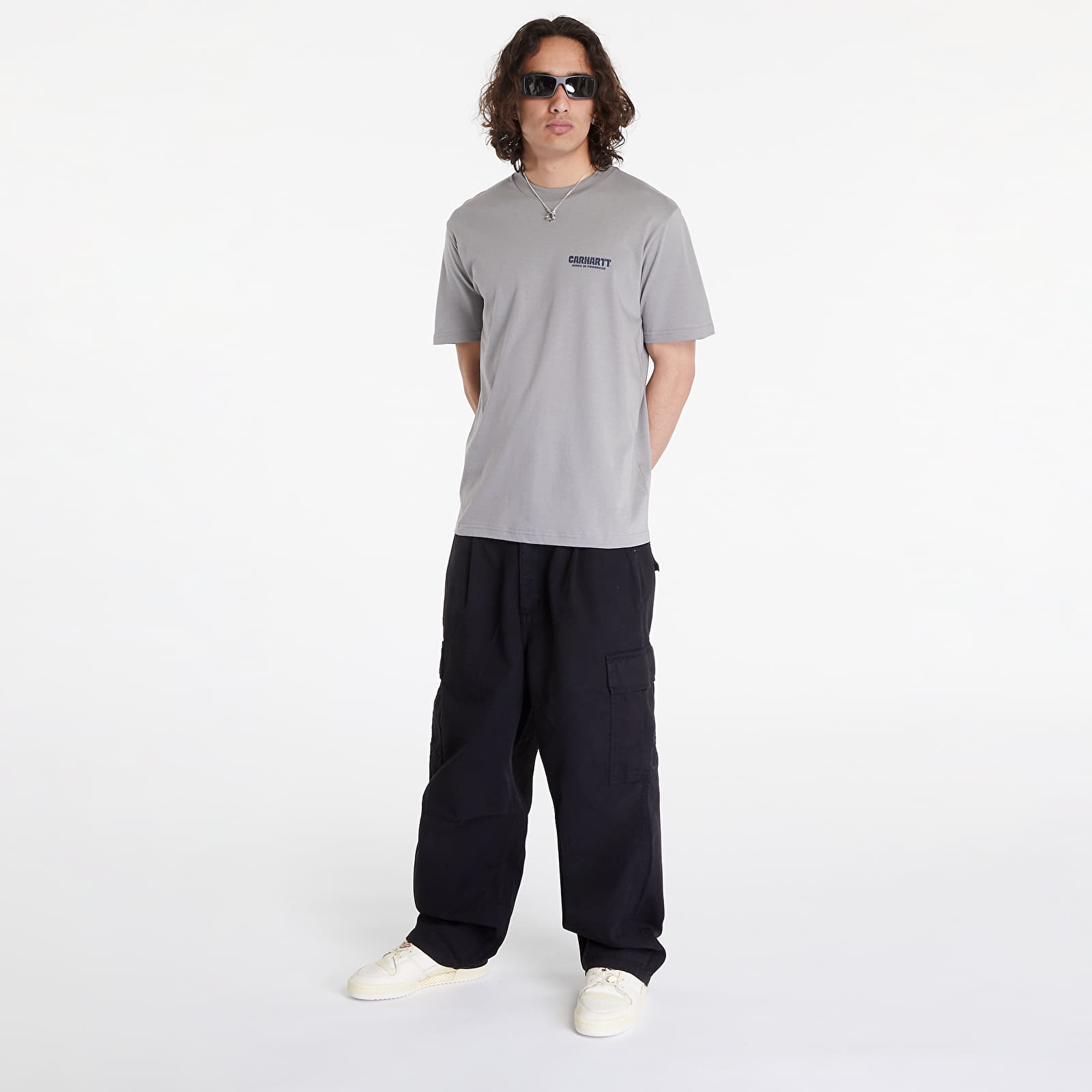 Men's T-shirts Carhartt WIP S/S Trade T-Shirt UNISEX Misty Grey