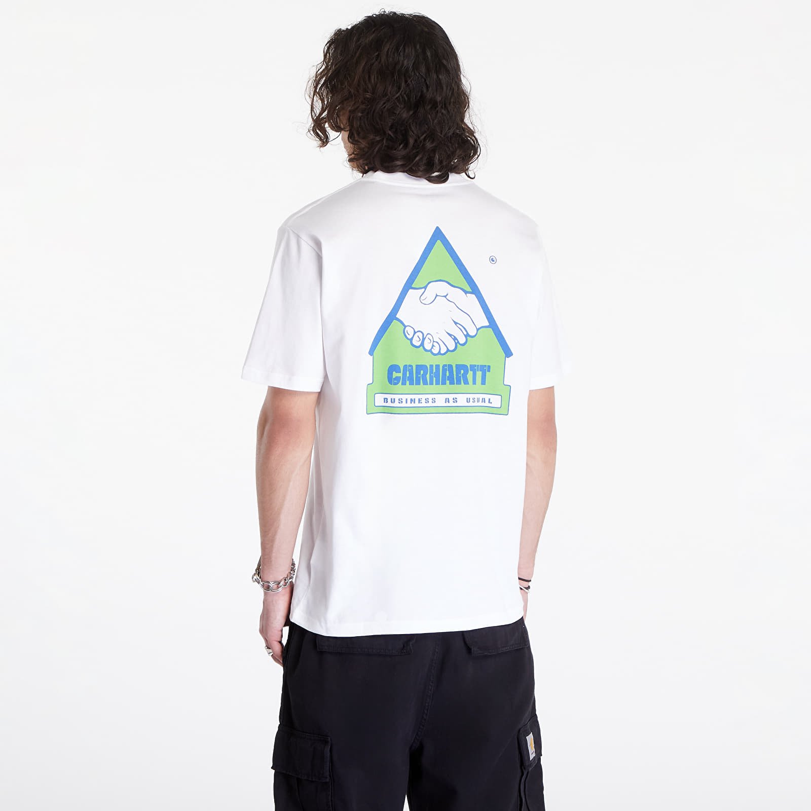 T-Shirts Carhartt WIP S/S Trade T-Shirt UNISEX White