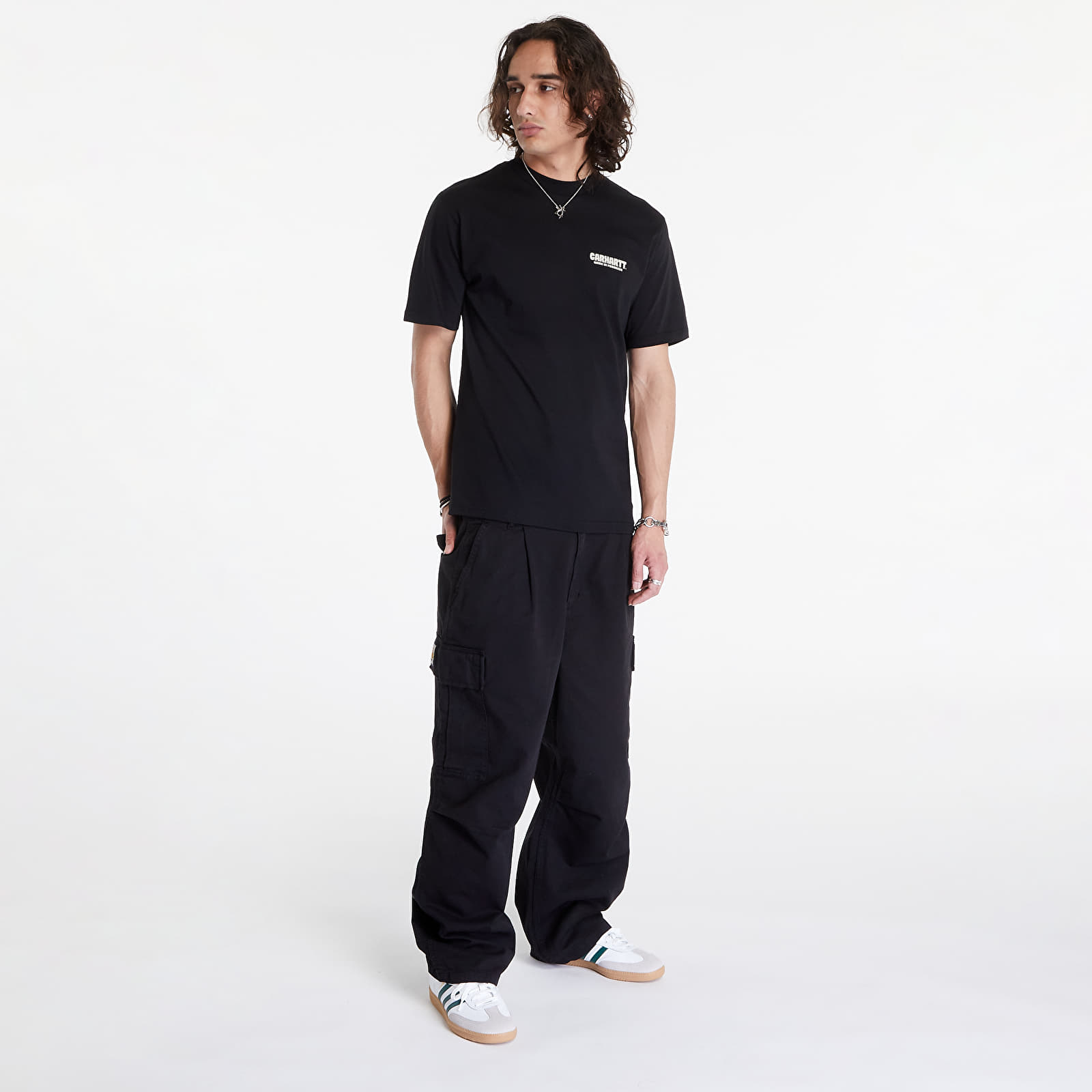 T-Shirts Carhartt WIP S/S Trade T-Shirt UNISEX Black