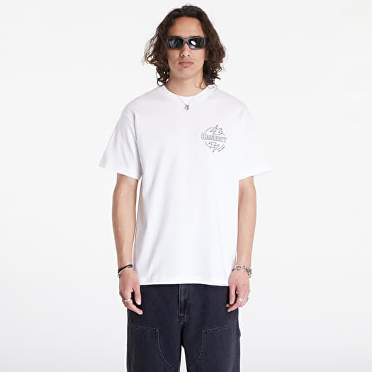 T-shirt Carhartt WIP S/S Ablaze T-Shirt UNISEX White/ Black