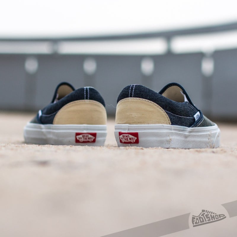 Men's shoes Vans CLASSIC SLIP-ON (Denim Mix) Dress Blues/True White