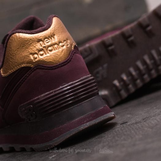 Maroon and sale gold new balance