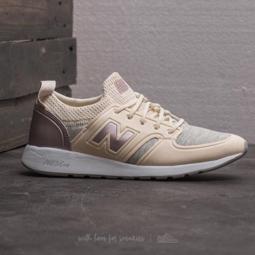 New balance 420 grey yellow top