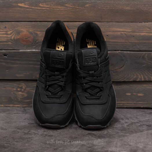 Buty damskie New Balance 574 Black/ Gold | Footshop