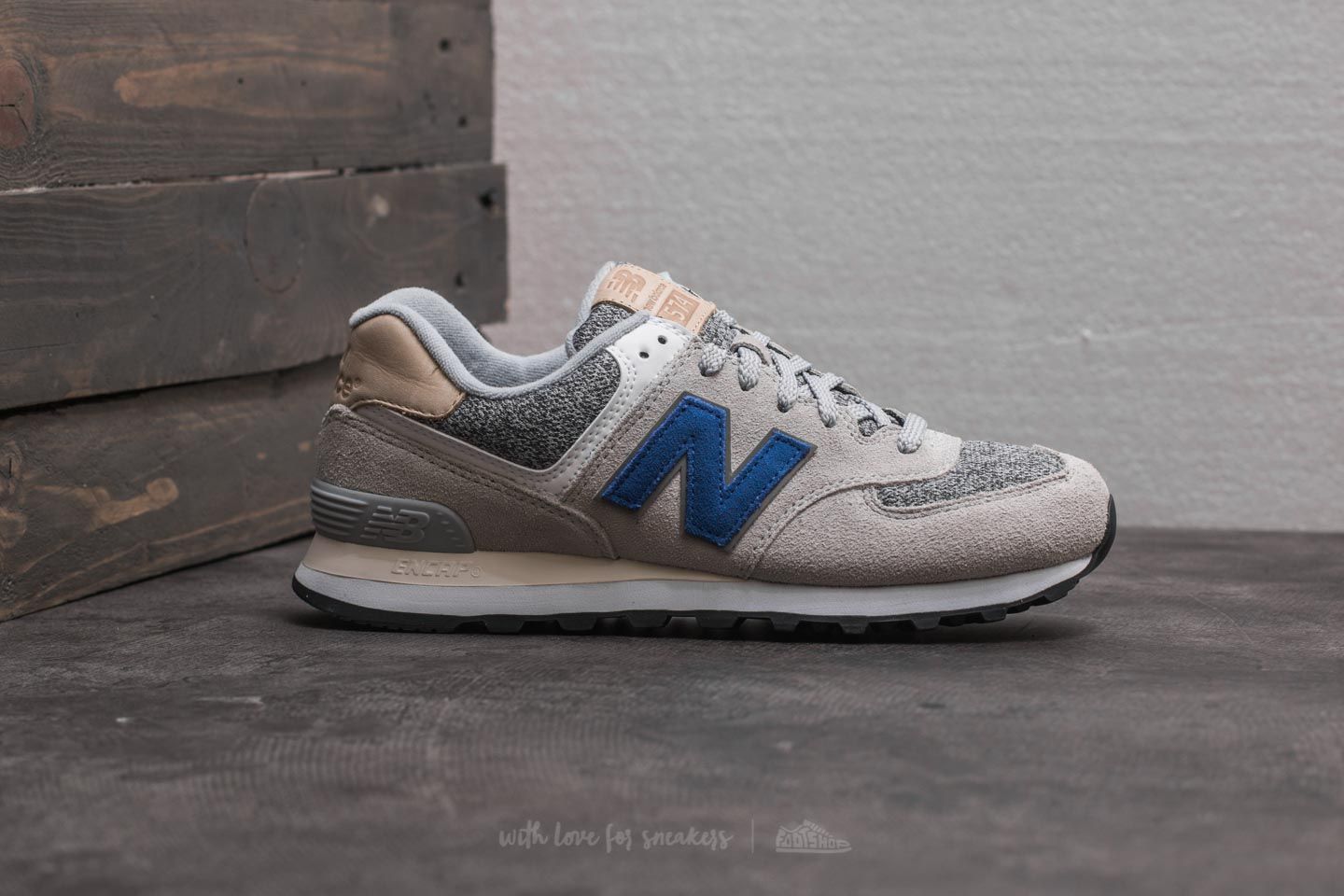 New balance 774 grey sales blue