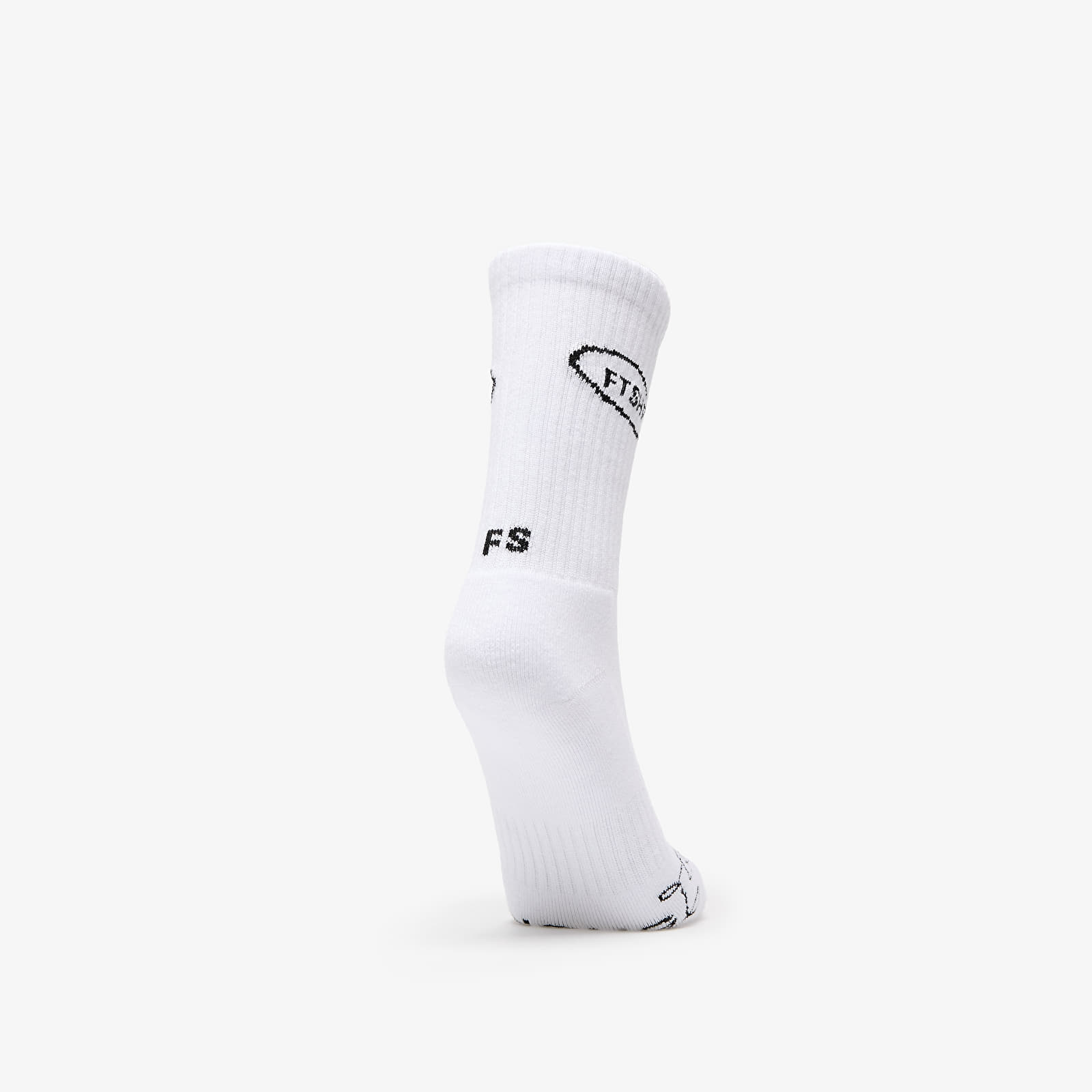 Socken Footshop Basic Crew Socks 1-Pack White
