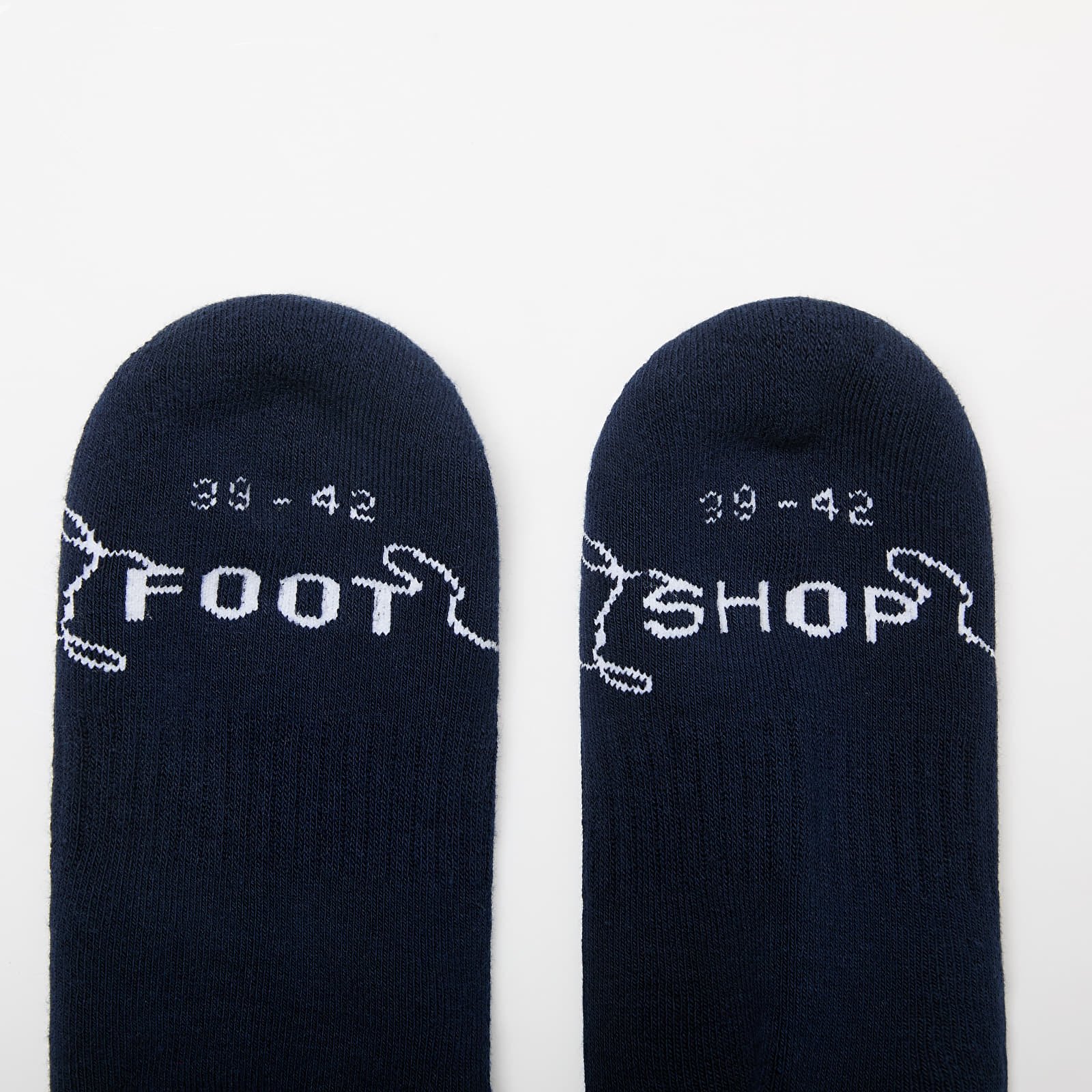 Socks Footshop Basic Crew Socks 1-Pack Navy