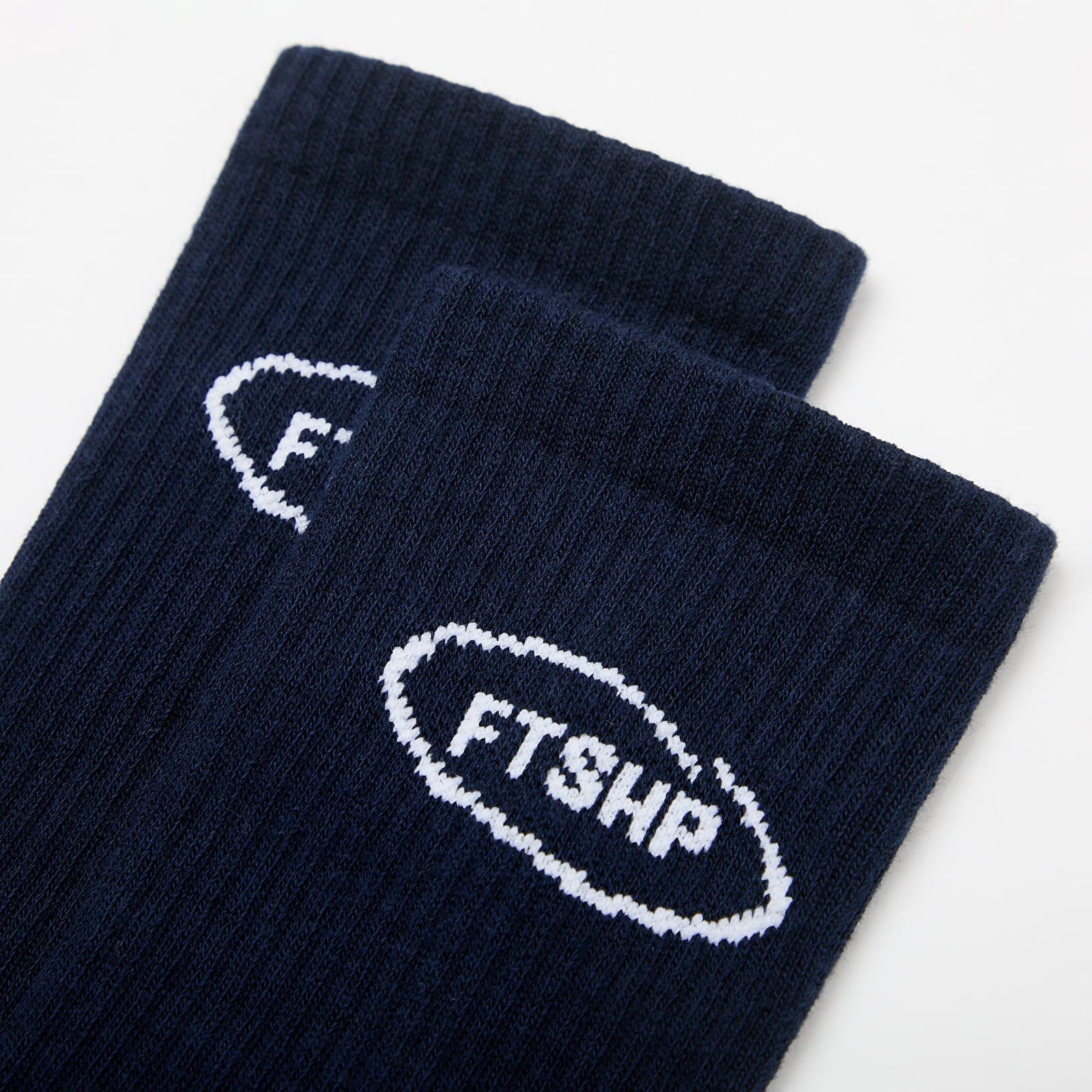 Socks Footshop Basic Crew Socks 1-Pack Navy