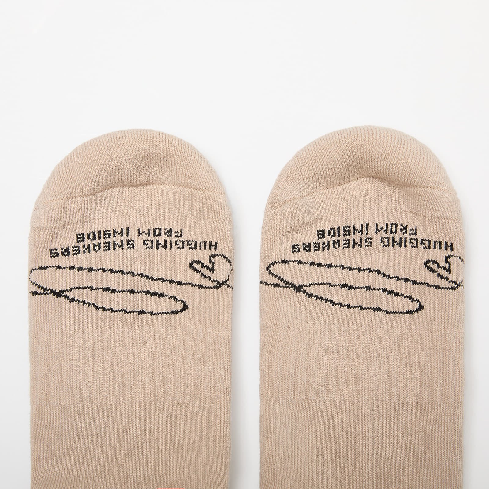 Socks Footshop Basic Crew Socks 1-Pack Ecru