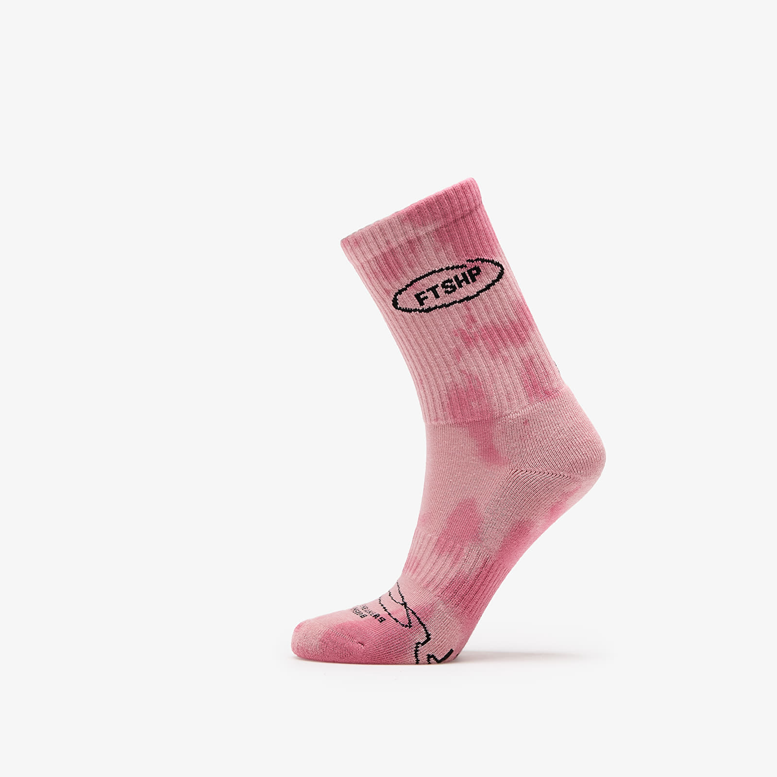 Șosete Footshop Basic Crew Socks 2-Pack Tie Dye Color