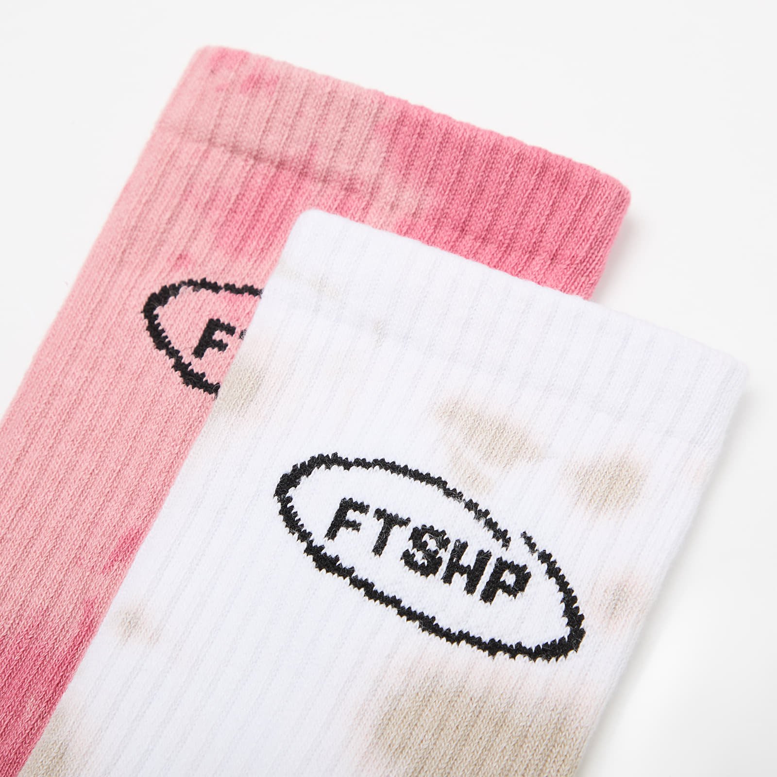Șosete Footshop Basic Crew Socks 2-Pack Tie Dye Color
