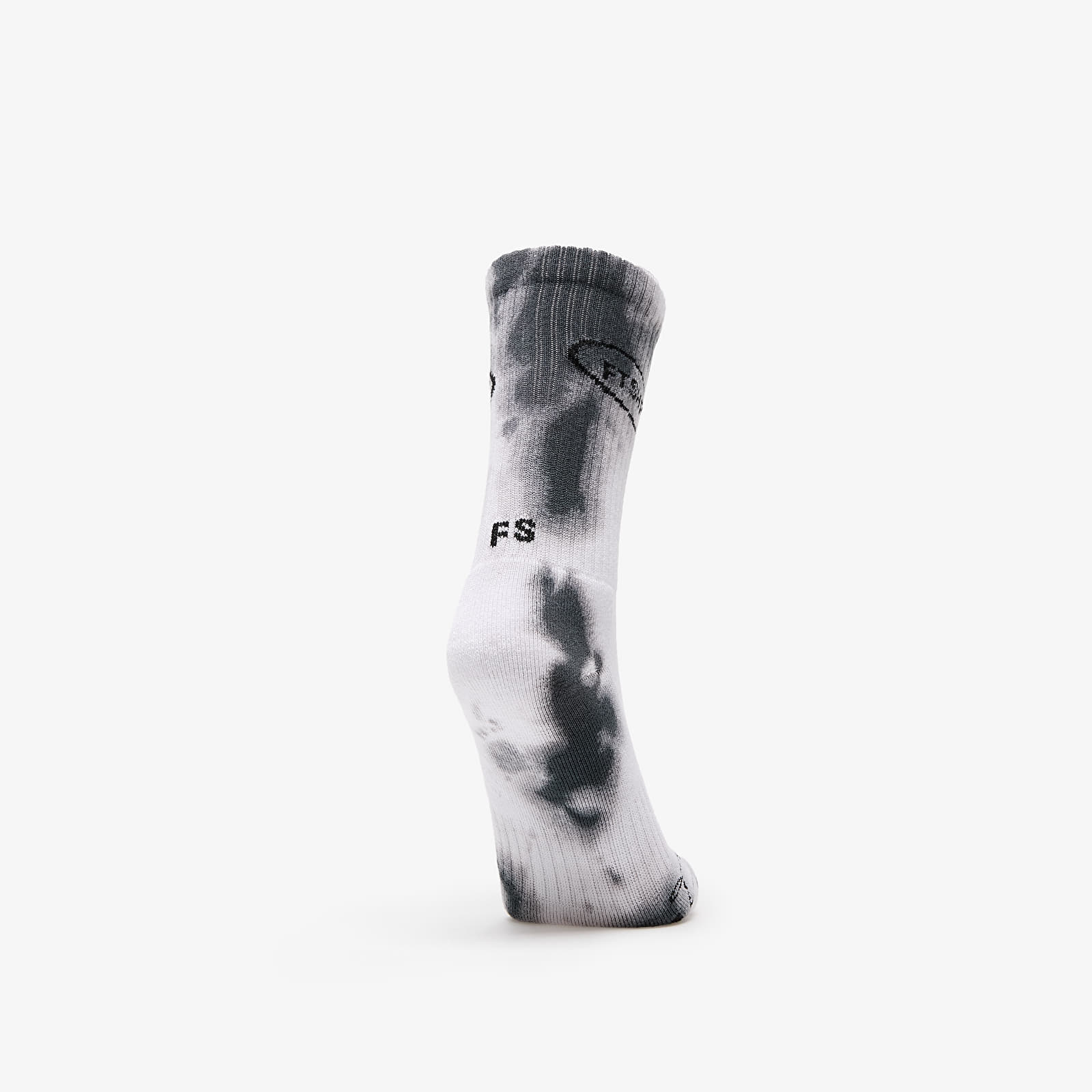 Skarpetki Footshop Basic Crew Socks 2-Pack Tie Dey Bw